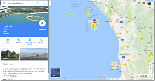 Langkawi Google Maps