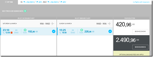 MIA-MAD $421 Air Europa Mar18-26