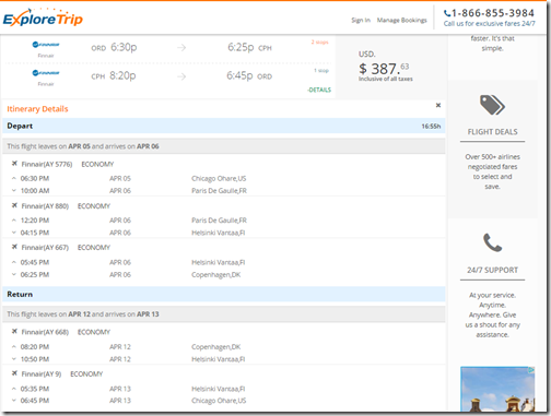 ORD-CPH $388 ExploreTripApr5-12