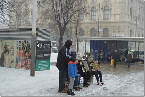 Wien street musicians