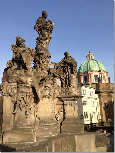 Charles Bridge statue-2