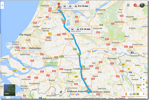 Google Maps AMS-EIN