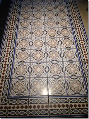Krakow Indigo tiles floor