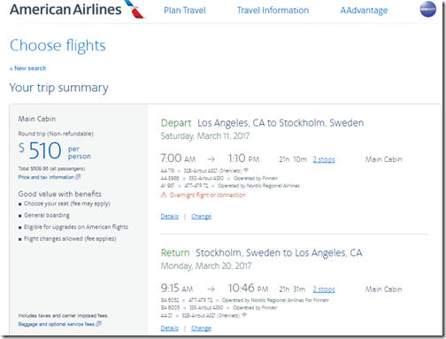 LAX-BMA $510 AA Mar11-19