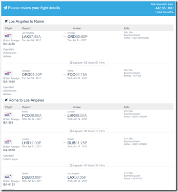 LAX-FCO $442-ota BA Apr4-12