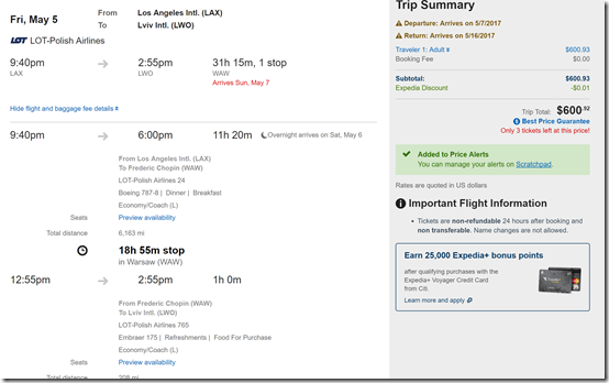 LAX-LWO-1 $601-exp LOT May5-15