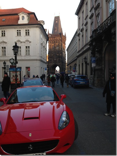 Prague tower gate