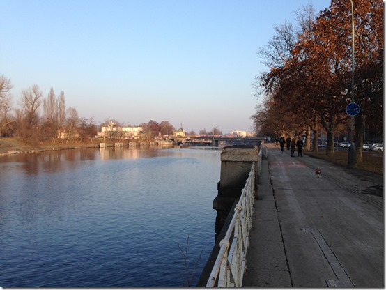 Vltava riverbank