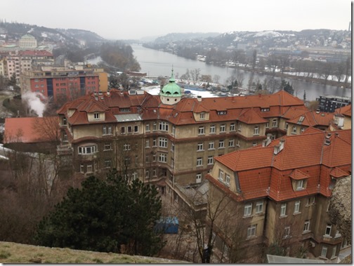 Vysehrad Vltava view