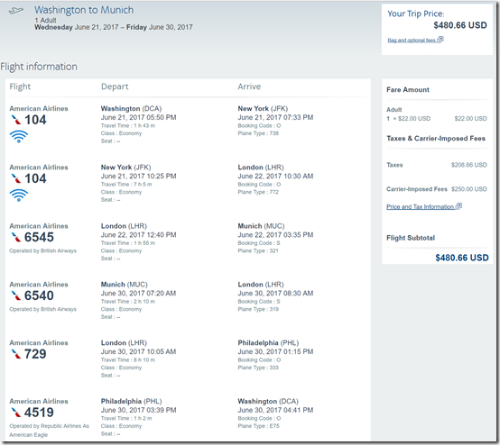 DCA-MUC $481 AA June21-30