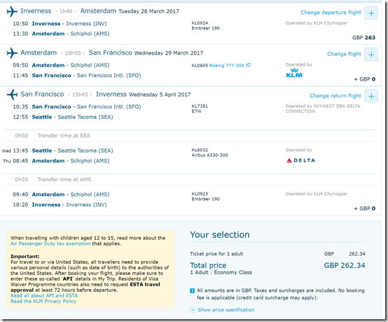 INV-SFO $327 KL Mar28-Apr5