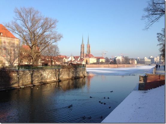 Wroclaw cathedral view