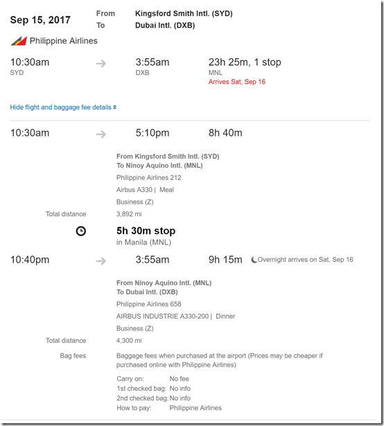 DXB-SYD $932 PR-biz-2 Sep5-15