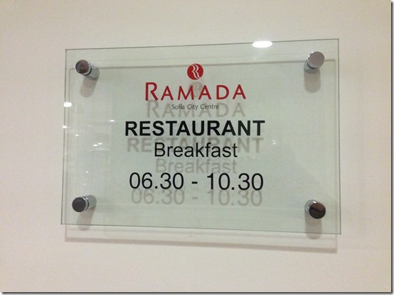 Ramada Restaurant hours