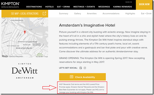 Kimpton DeWitt IHG wording