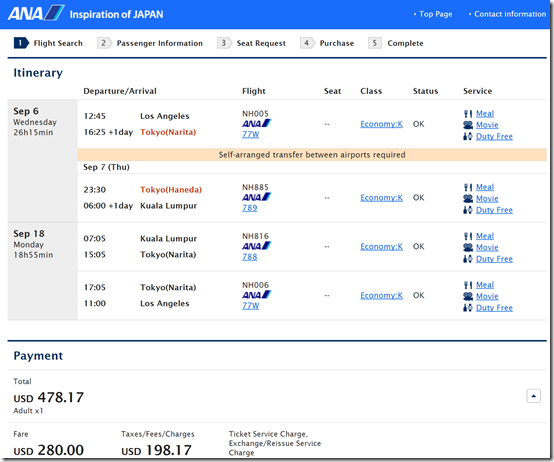 LA-KUL $471 ANA Sep6-18