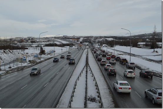 Reykjavik traffic