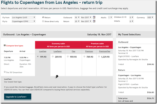 LAX-CPH $327 DY Nov18-25