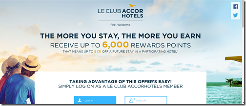 Le Club Accorhotels summer 6K promo