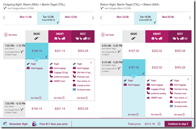 MIA-TXL $313 Eurowings Sep12-19