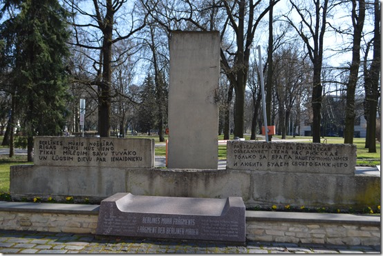 Riga Berlin Wall