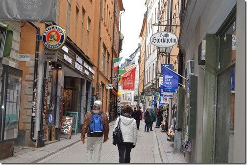 Stockholm Gamla alley