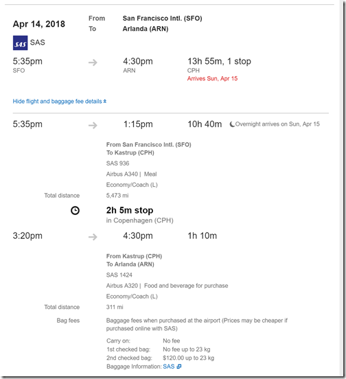 ARN-SFO $505 SK-2 Oct 18-Apr14