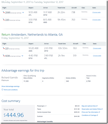 ATL-AMS $445 AA Sep11-15