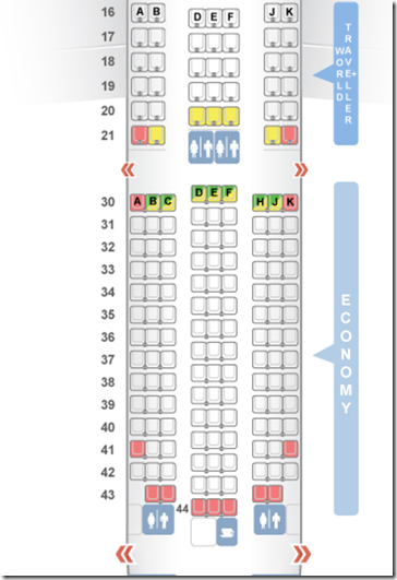 SeatGuru BA 787-9 economy seat map
