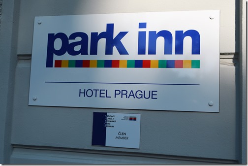 Park Inn Prague sign