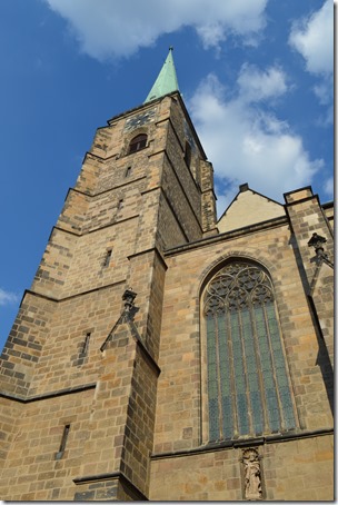 Plzen church tower