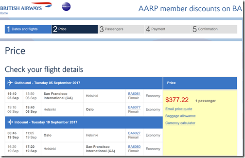 SFO-OSL $377 BA-AARP Sep5-19