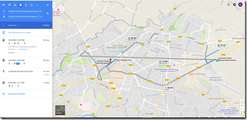 Google Maps annemasse choice hotels
