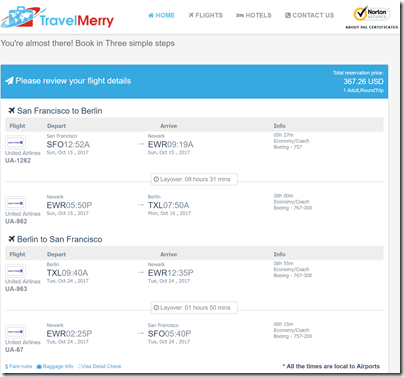 SFO-TXL $367 UA Oct15-24