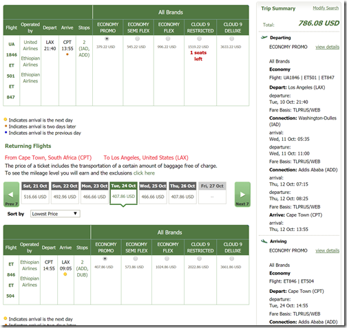 LAX-CPT $786 ET Oct10-24