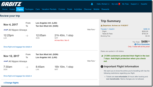 LAX-SGN $486-ORB NH Nov4-12