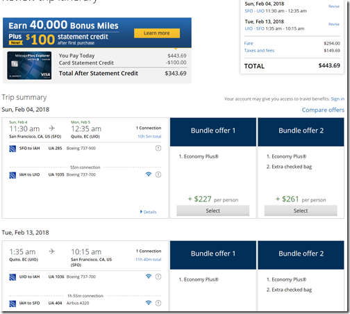 SFO-UIO $444 UA Feb4-13