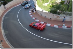 Monaco grand prix corner