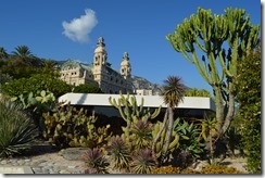 Monte Carlo casino garden view