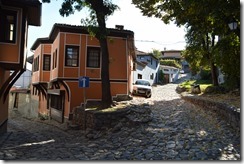 Plovdiv Old Town cobblestones