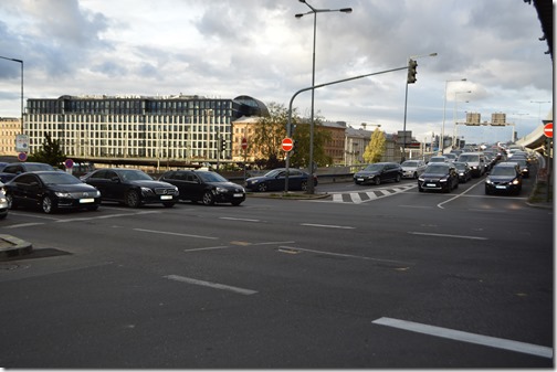 Prague day 2 highway traffic