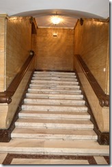 Sofia Balkan basement stairs