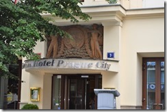 Clarion Prague City sign (2)