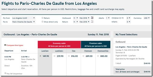 LAX-CDG $150 DY Feb11