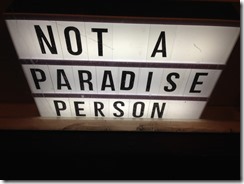 No Paradise