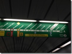 Prague Metro A line