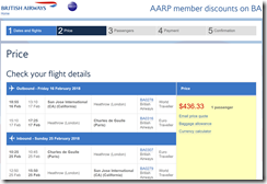 SJC-CDG $436 BA Feb16-25