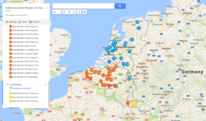 a map of the netherlands