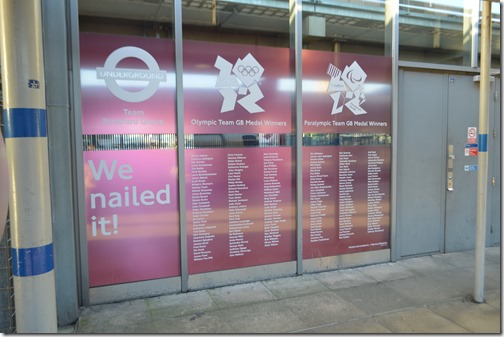 Olympic medalists Stratford London