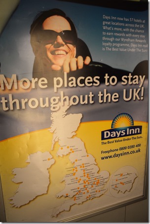London Days Hotel UK map